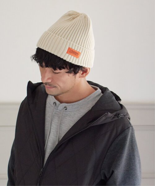 UNIVERSAL OVERALL（ユニバーサルオーバーオール）の「UNIVERSAL OVERALL ニットワッチ（ニットキャップ/ビーニー・メンズ・グリーン/コーラル/オフホワイト/ブルー/ブラック/その他・FREE）」の17枚目の写真