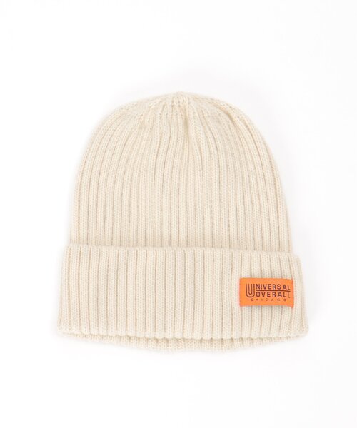 UNIVERSAL OVERALL（ユニバーサルオーバーオール）の「UNIVERSAL OVERALL ニットワッチ（ニットキャップ/ビーニー・メンズ・グリーン/コーラル/オフホワイト/ブルー/ブラック/その他・FREE）」の14枚目の写真