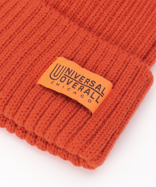 UNIVERSAL OVERALL（ユニバーサルオーバーオール）の「UNIVERSAL OVERALL ニットワッチ（ニットキャップ/ビーニー・メンズ・グリーン/コーラル/オフホワイト/ブルー/ブラック/その他・FREE）」の9枚目の写真