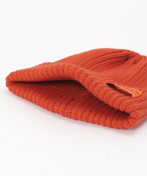 UNIVERSAL OVERALL（ユニバーサルオーバーオール）の「UNIVERSAL OVERALL ニットワッチ（ニットキャップ/ビーニー・メンズ・グリーン/コーラル/オフホワイト/ブルー/ブラック/その他・FREE）」の8枚目の写真