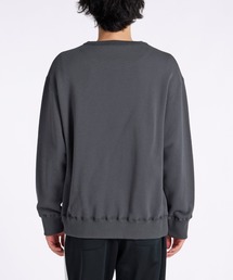 ヴィヴィアンウエストウッドマン　オーブ刺繍スウェットシャツ　ブラック ｵｰｶﾞﾆｯｸｺｯﾄﾝ裏毛ｸﾙｰﾈｯｸｽｳｪｯﾄｼｬﾂ（スウェット）｜Vivienne