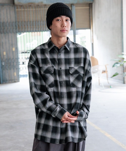 niko and...（ニコアンド）の「リネン混ニットワッチ（ニットキャップ/ビーニー・メンズ・ブラック/ベージュ・FREE）」の12枚目の写真