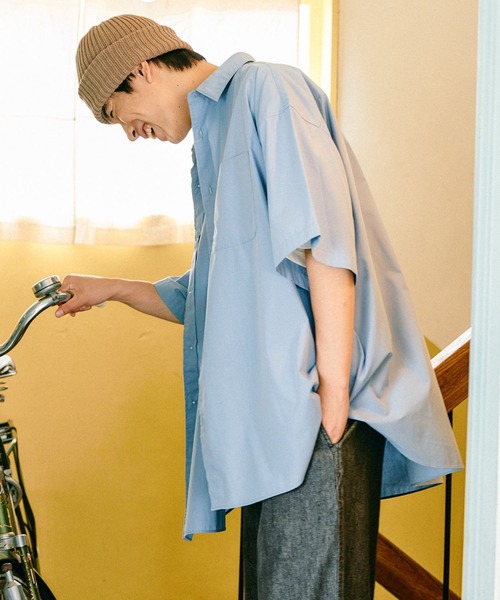 niko and...（ニコアンド）の「リネン混ニットワッチ（ニットキャップ/ビーニー・メンズ・ブラック/ベージュ・FREE）」の16枚目の写真