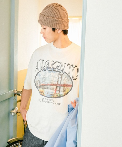 niko and...（ニコアンド）の「リネン混ニットワッチ（ニットキャップ/ビーニー・メンズ・ブラック/ベージュ・FREE）」の17枚目の写真