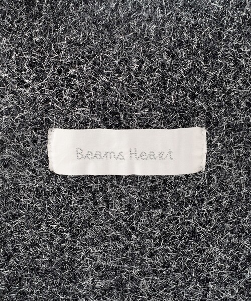 BEAMS HEART(ビームスハート)の「ラメ ロゴ ニットバッグ(トートバッグ・レディース・ブラック/ピンク/ゴールド・ONE SIZE)」の13枚目の写真