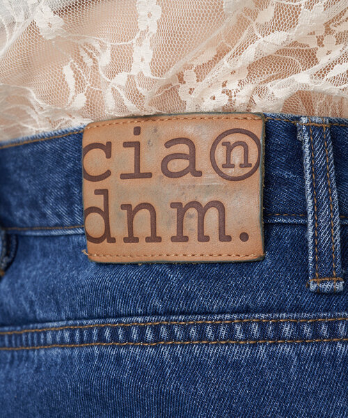 CIAOPANIC（チャオパニック）の「【cian denim/シアンデニム】ルーズストレートデニム（デニムパンツ・レディース・ブルー/インディゴブルー・X-SMALL/SMALL/MEDIUM）」の6枚目の写真