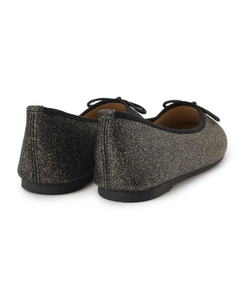 ITS'DEMO（イッツデモ）の「◆【M・Lサイズ展開／6色】ラウンドトゥバレエシューズ（パンプス・レディース・ブロンズ/ブラック系3/ブラック系/シルバー/ゴールド/ブラック・40/38）」の9枚目の写真