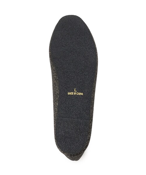 ITS'DEMO（イッツデモ）の「◆【M・Lサイズ展開／6色】ラウンドトゥバレエシューズ（パンプス・レディース・ブロンズ/ブラック系3/ブラック系/シルバー/ゴールド/ブラック・40/38）」の11枚目の写真