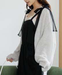 flower | スパークルニットカーディガン(ニット/セーター)