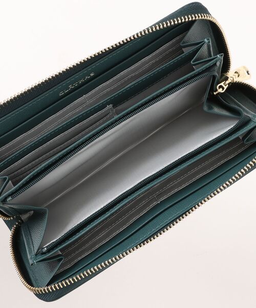 CLATHAS(クレイサス)の「レミー ラウンド長財布(財布・レディース・ブラック/グリーン/ベージュ・FREE)」の6枚目の写真