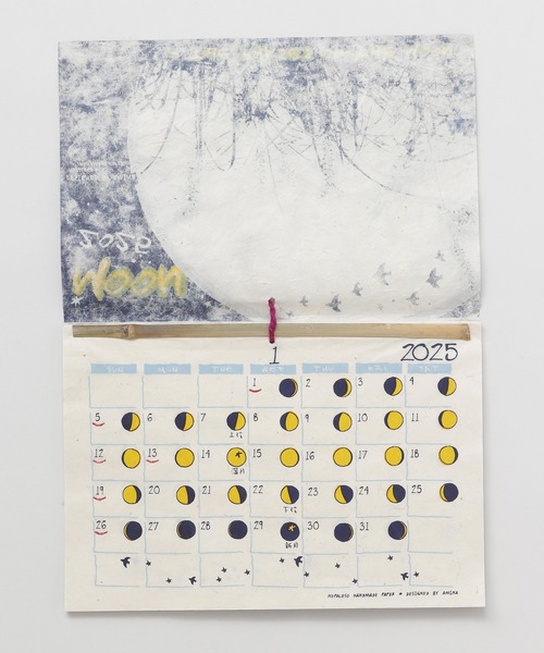 チャイハネ（チャイハネ）の「【チャイハネ】2025年カレンダー 月の満ち欠け THE PHASE OF THE MOON（インテリア雑貨・レディース・その他・FREE）」の3枚目の写真