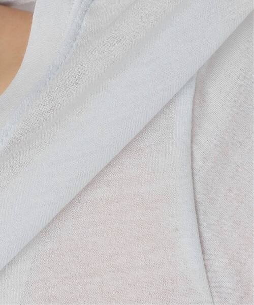 U by SPICK&SPAN(ユーバイスピックアンドスパン)の「≪追加≫C/NY シアートップス(Tシャツ/カットソー・レディース・ブルー/ブラック/アイボリー/ピンク・FREE)」の13枚目の写真