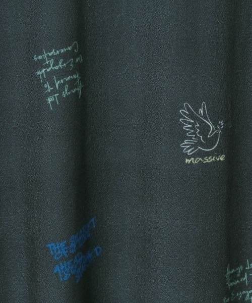 JEANASIS（ジーナシス）の「グラフィックシアーベロアワンピース/151394（ワンピース・レディース・グレー系その他/ホワイト系その他・FREE）」の9枚目の写真