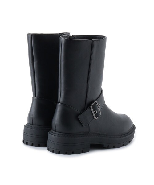 OPAQUE.CLIP（オペークドットクリップ）の「◆【抗菌防臭加工】エンジニアブーツ（ブーツ・レディース・ブラック・02/03）」の7枚目の写真