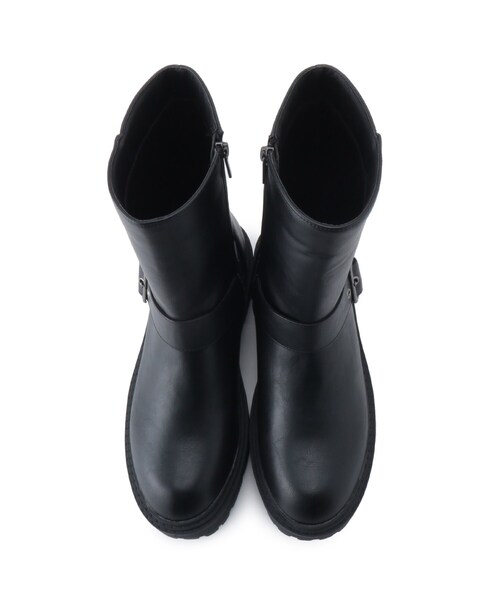 OPAQUE.CLIP（オペークドットクリップ）の「◆【抗菌防臭加工】エンジニアブーツ（ブーツ・レディース・ブラック・02/03）」の8枚目の写真