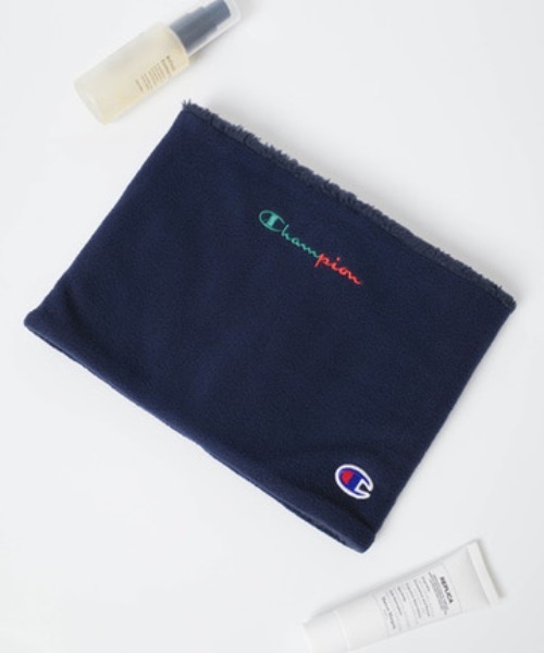 Champion(チャンピオン)の「champion kids / フリースネックウォーマー / 767-0044(ネックウォーマー/スヌード・キッズ・ネイビー/ブルー/ブラック・FREE)」の3枚目の写真
