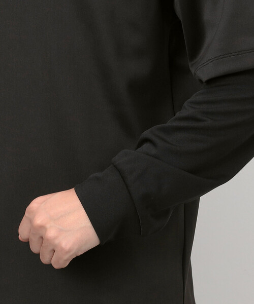 COMME CA ISM（コムサイズム）の「ミリタリー フェイクレイヤード フードパーカー（パーカー・メンズ・チャコール/ブラック・MEDIUM/LARGE）」の10枚目の写真