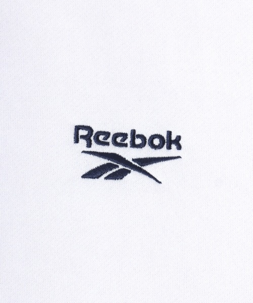 Reebok（リーボック）の「Reebok/リーボック 裏起毛 ワンポイント刺繍 クルーネックスウェットトレーナー レディース メンズ（スウェット・レディース・ネイビー/ホワイト/ライトグレー/ブラック・L/LL/M）」の8枚目の写真