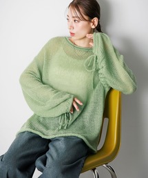 LAKOLE | モヘアライクシャーリングプルオーバー / 144445(ニット/セーター)