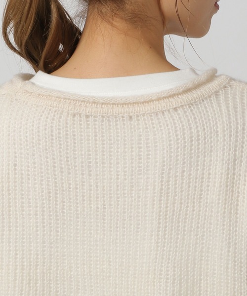 セール】モヘアライクシャーリングプルオーバー / 144445（ニット