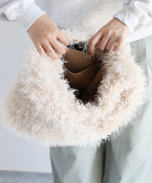 cepo(セポ)の「シャギーバッグ(ショルダーバッグ・レディース・ベージュ/ブラウン・FREE)」の18枚目の写真