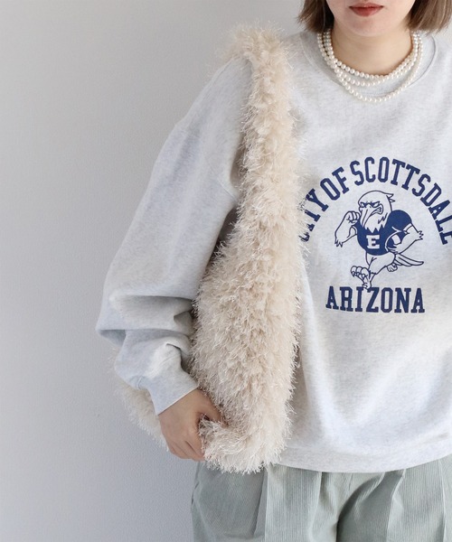 cepo(セポ)の「シャギーバッグ(ショルダーバッグ・レディース・ベージュ/ブラウン・FREE)」の13枚目の写真