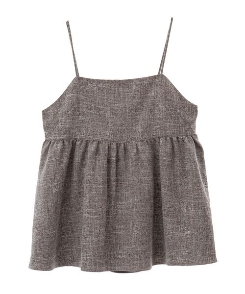 CRAFT STANDARD BOUTIQUE(クラフトスタンダードブティック)の「キャミトップス(ベスト・レディース・モカ/ブラック・FREE)」の8枚目の写真