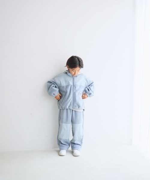 LOWRYS FARM（ローリーズファーム）の「ＤＩＳＣＵＳフリースパンツ　133082（スウェットパンツ・キッズ・オフホワイト/グレー/ブラック・150cm/140cm/120cm/130cm/110cm）」の8枚目の写真