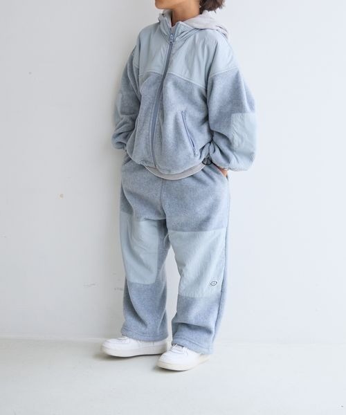 LOWRYS FARM（ローリーズファーム）の「ＤＩＳＣＵＳフリースパンツ　133082（スウェットパンツ・キッズ・オフホワイト/グレー/ブラック・150cm/140cm/120cm/130cm/110cm）」の9枚目の写真