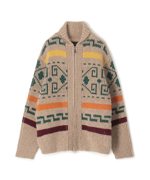 【別注】PENDLETON カシミヤ ショールカラー カウチンニット(ニット/セーター)|TOMORROWLAND(トゥモローランド)