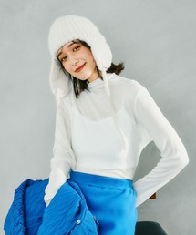 studio CLIP | 耳当て付きニットワッチ(ニットキャップ/ビーニー)