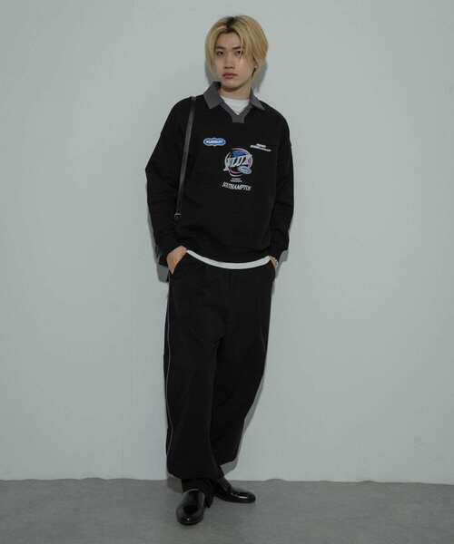 SENSE OF PLACE by URBAN RESEARCH(センスオブプレイスバイアーバンリサーチ)の「Game Graphic Long-Sleeve Sweat(スウェット・メンズ・レッド/ブラック/ブルー・LARGE/MEDIUM)」の9枚目の写真