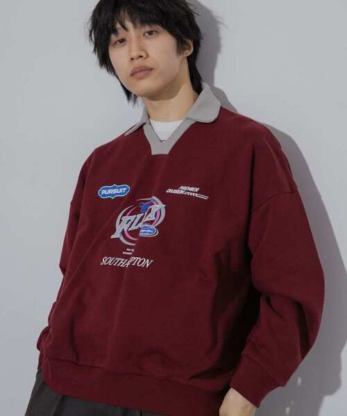 SENSE OF PLACE by URBAN RESEARCH(センスオブプレイスバイアーバンリサーチ)の「Game Graphic Long-Sleeve Sweat(スウェット・メンズ・レッド/ブラック/ブルー・LARGE/MEDIUM)」の11枚目の写真