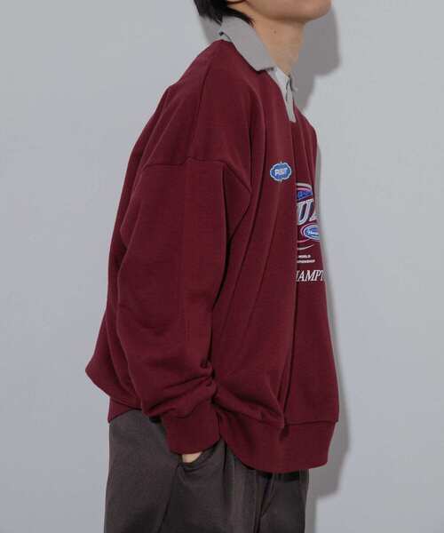 SENSE OF PLACE by URBAN RESEARCH(センスオブプレイスバイアーバンリサーチ)の「Game Graphic Long-Sleeve Sweat(スウェット・メンズ・レッド/ブラック/ブルー・LARGE/MEDIUM)」の12枚目の写真