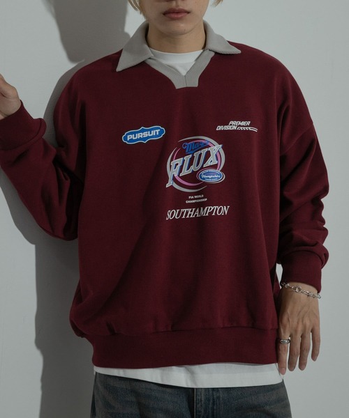 SENSE OF PLACE by URBAN RESEARCH(センスオブプレイスバイアーバンリサーチ)の「Game Graphic Long-Sleeve Sweat(スウェット・メンズ・レッド/ブラック/ブルー・LARGE/MEDIUM)」の18枚目の写真