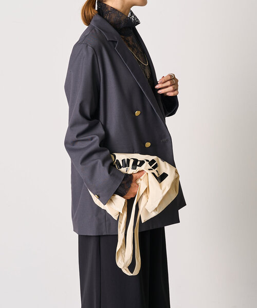 SHENERY（シーナリー）の「ダブルジャケット（テーラードジャケット・レディース・グレー/ネイビー・38/36）」の18枚目の写真