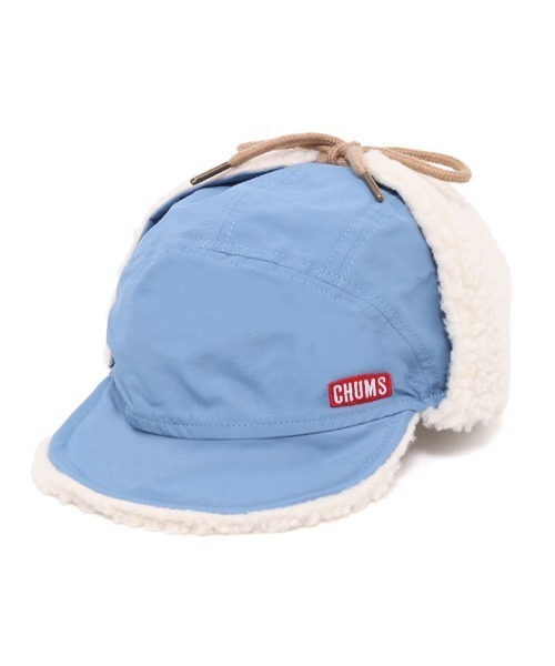CHUMS（チャムス）の「CHUMS/チャムス キャップ キャンピングボアロシアンキャップ CAMPING BOA RUSSIAN CAP CH05-1387（キャップ・メンズ・ライトブルー/マルチ/ブラック/ベージュ・FREE）」の3枚目の写真