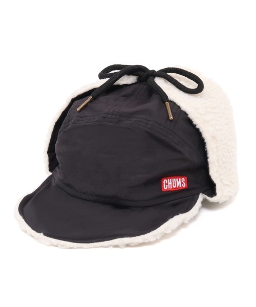 CHUMS（チャムス）の「CHUMS/チャムス キャップ キャンピングボアロシアンキャップ CAMPING BOA RUSSIAN CAP CH05-1387（キャップ・メンズ・ライトブルー/マルチ/ブラック/ベージュ・FREE）」の2枚目の写真