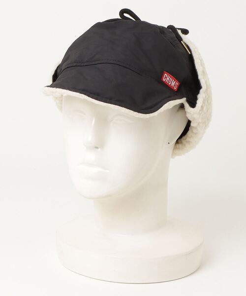 CHUMS（チャムス）の「CHUMS/チャムス キャップ キャンピングボアロシアンキャップ CAMPING BOA RUSSIAN CAP CH05-1387（キャップ・メンズ・ライトブルー/マルチ/ブラック/ベージュ・FREE）」の14枚目の写真