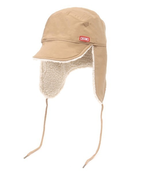 CHUMS（チャムス）の「CHUMS/チャムス キャップ キャンピングボアロシアンキャップ CAMPING BOA RUSSIAN CAP CH05-1387（キャップ・メンズ・ライトブルー/マルチ/ブラック/ベージュ・FREE）」の9枚目の写真