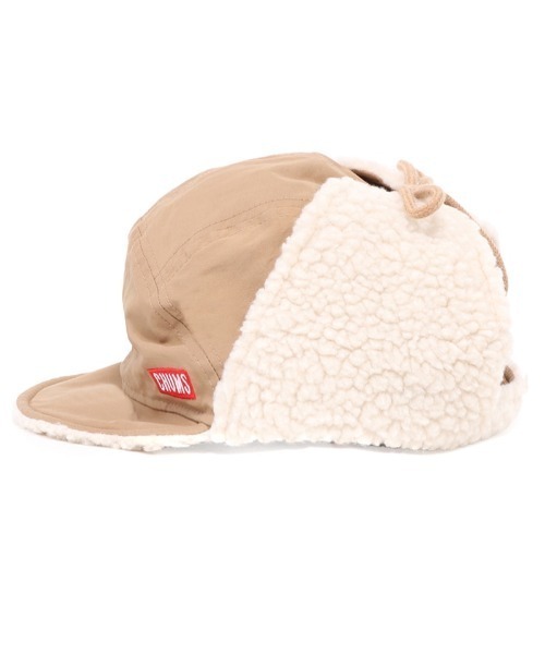 CHUMS（チャムス）の「CHUMS/チャムス キャップ キャンピングボアロシアンキャップ CAMPING BOA RUSSIAN CAP CH05-1387（キャップ・メンズ・ライトブルー/マルチ/ブラック/ベージュ・FREE）」の10枚目の写真