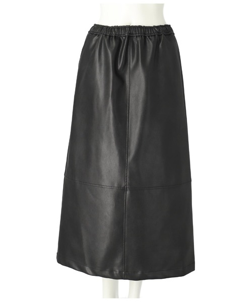 Settimissimo（セッティミッシモ）の「ヴィンテージ加工レザーライクロングスカート（スカート・レディース・ブラウン/ブラック・FREE）」の19枚目の写真