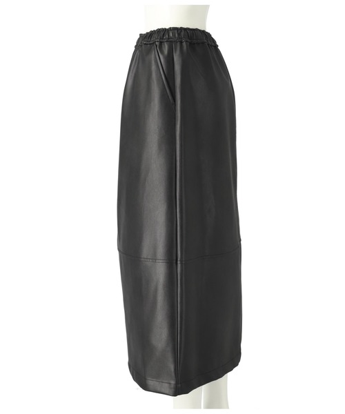 Settimissimo（セッティミッシモ）の「ヴィンテージ加工レザーライクロングスカート（スカート・レディース・ブラウン/ブラック・FREE）」の20枚目の写真