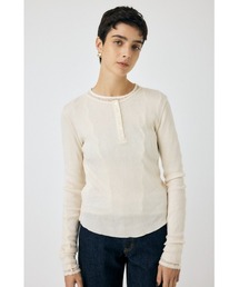 HENRY NECK ロングスリーブTシャツ
