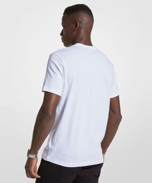 MICHAEL KORS(マイケルコース)の「クラシック ロゴ Tシャツ(Tシャツ/カットソー・メンズ・ホワイト・XS/S/M/L/XL)」の4枚目の写真