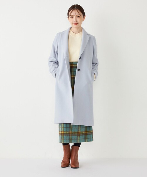 SHIPS Colors(シップス カラーズ)の「SHIPS Colors: 起毛 チェック タイトスカート(スカート・レディース・オレンジ/グリーン/ブラック・SMALL/MEDIUM)」の13枚目の写真