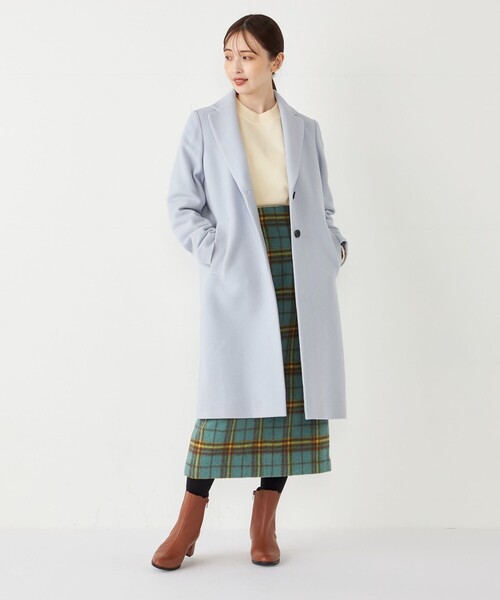 SHIPS Colors(シップス カラーズ)の「SHIPS Colors: 起毛 チェック タイトスカート(スカート・レディース・オレンジ/グリーン/ブラック・SMALL/MEDIUM)」の14枚目の写真