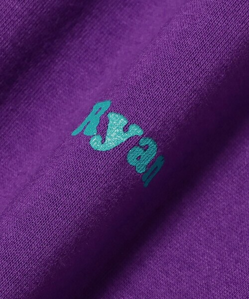 International Gallery BEAMS(インターナショナルギャラリービームス)の「IG / Ryan Gander プリントTシャツ THERES..(Tシャツ/カットソー・メンズ・ホワイト/パープル系その他5・S/M/L/XL)」の9枚目の写真