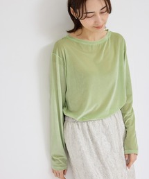ROPE' | シアーベロアクルーネックロングスリーブ(Tシャツ/カットソー)