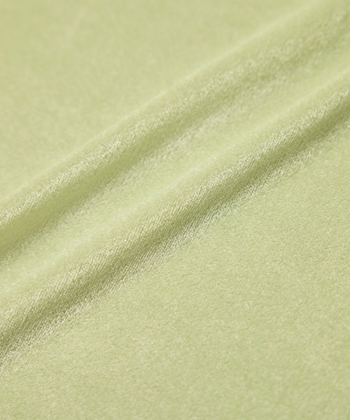 ROPE'（ロペ）の「シアーベロアクルーネックロングスリーブ（Tシャツ/カットソー・レディース・ライトグリーン/ブラック/グレー・FREE）」の12枚目の写真